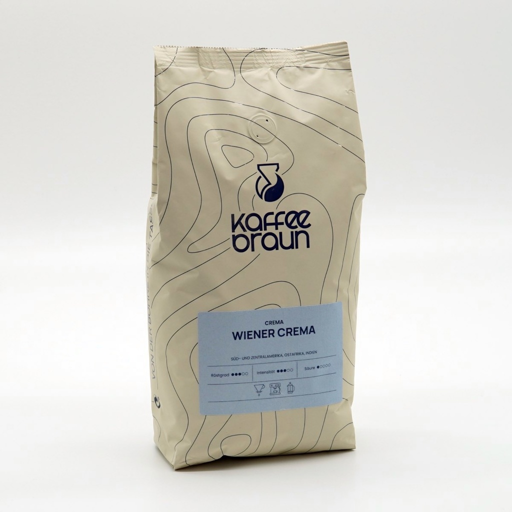 Kaffee Braun Wiener Crema