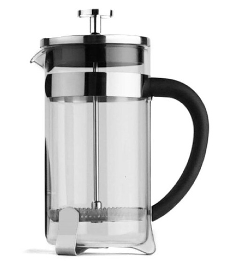 [MIL5082] Milu Edelstahl/Glas French Press 1000ml